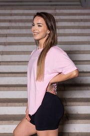 Intensed Lounge Oversize T-paita, Baby Pink