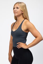 Intensed Classic Cross-back Urheilutoppi, siniharmaa