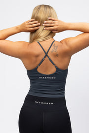 Intensed Classic Cross-back Urheilutoppi, siniharmaa
