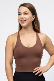 Intensed Classic Cross-back Urheilutoppi, suklaa