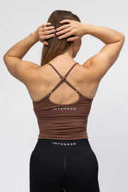Intensed Classic Cross-back Urheilutoppi, suklaa