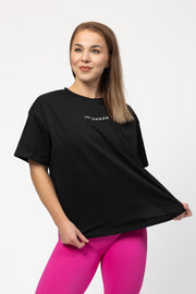 Intensed Lounge Oversize T-paita, Musta