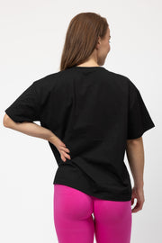 Intensed Lounge Oversize T-paita, Musta
