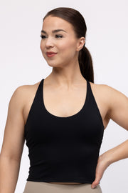 Intensed Classic Cross-back Urheilutoppi, musta