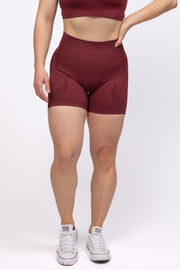Intensed Scrunch 2.0 Shortsit, Burgundy