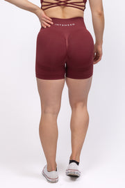 Intensed Scrunch 2.0 Shortsit, Burgundy