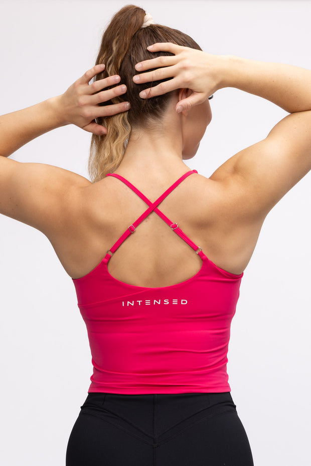 Intensed Classic Cross-back Urheilutoppi, Pinkki