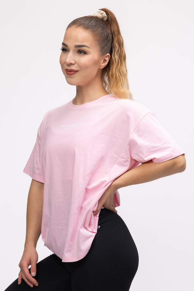 Intensed Lounge Oversize T-paita, Baby Pink