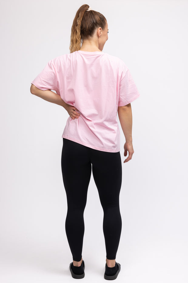 Intensed Lounge Oversize T-paita, Baby Pink