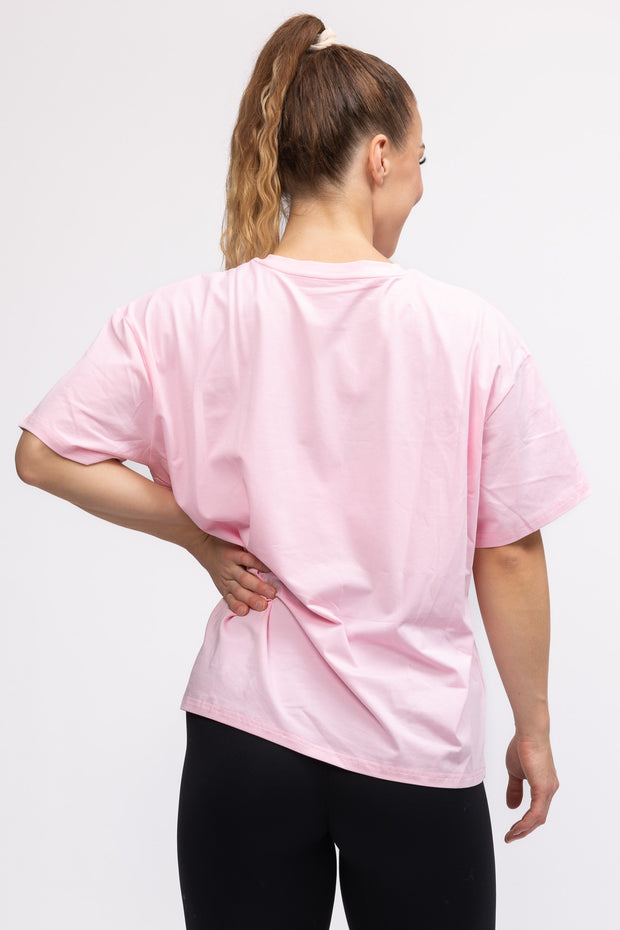 Intensed Lounge Oversize T-paita, Baby Pink