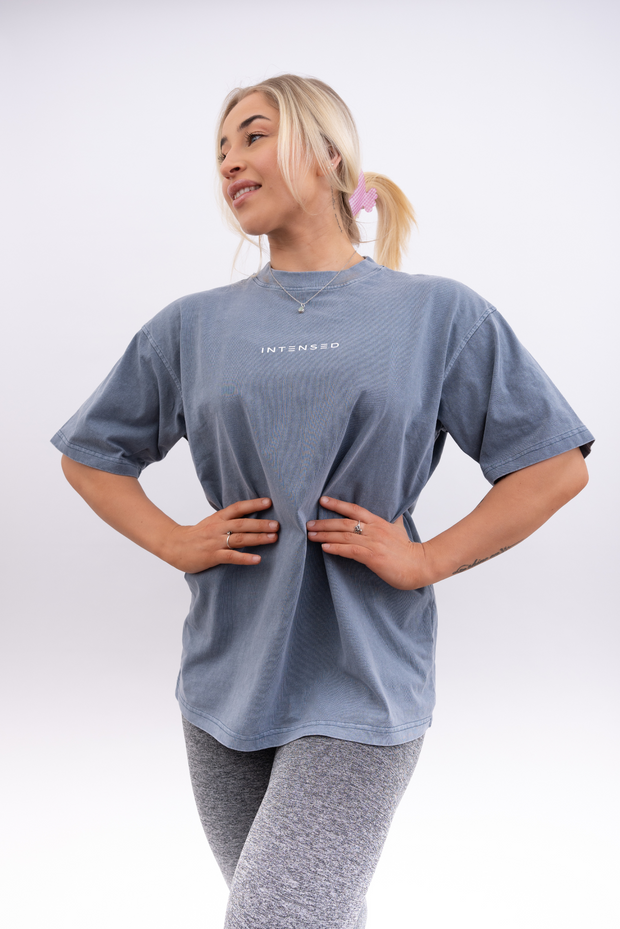 Intensed unisex oversize t-paita, baby blue