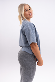 Intensed unisex oversize t-paita, baby blue